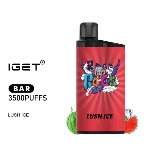 iGET BAR VAPE 3500 PUFF – LUSH ICE